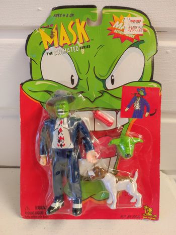 Figurine the mask the animated séries Belly Bustin toy island 1997