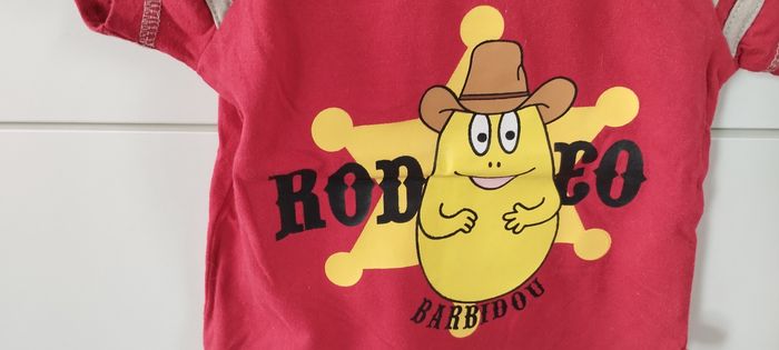 T-shirt MC garçon 6 mois Barbapapa - photo numéro 4