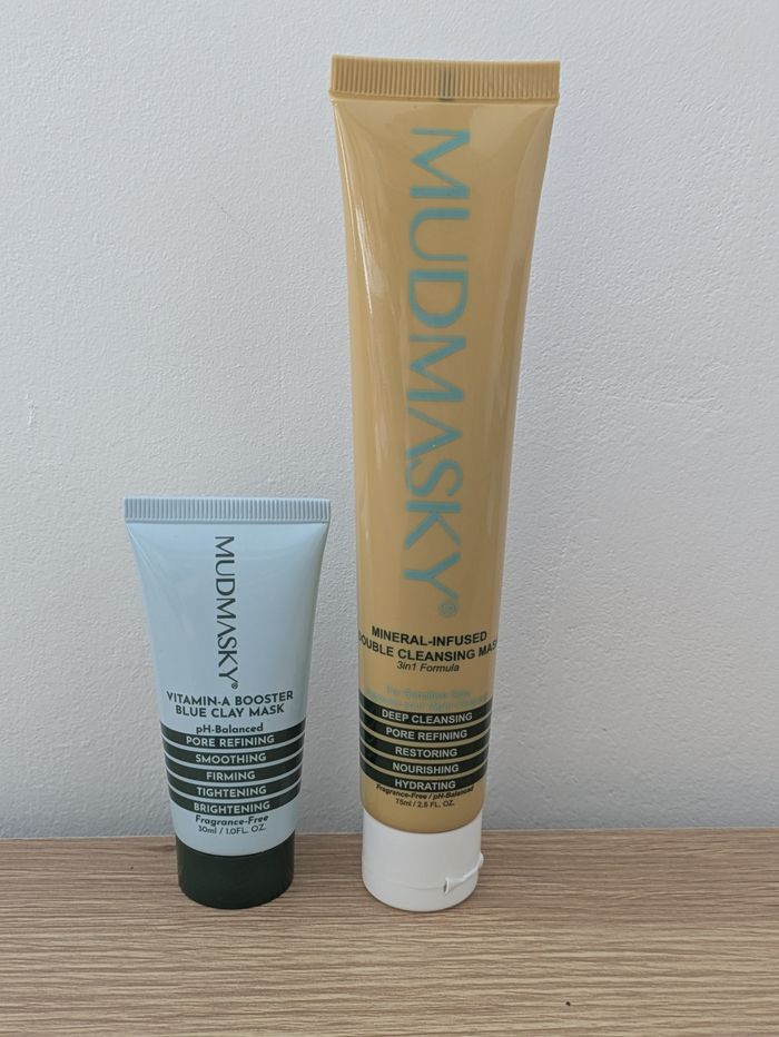 Lot Mudmasky nettoyant+masque visage