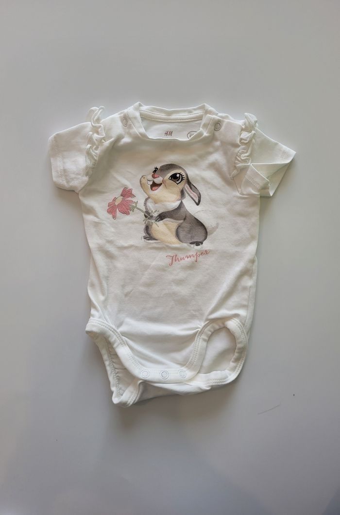 Body manches courtes lapin đ°