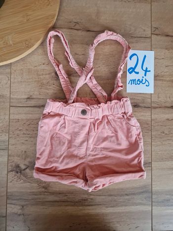 Salopette short