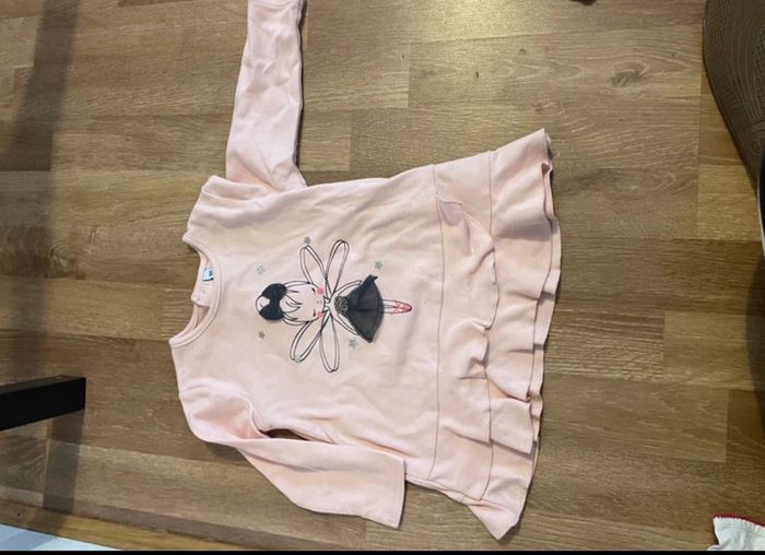 Lot 4 tshirts + 1 pantalon bébé fille - photo numéro 7