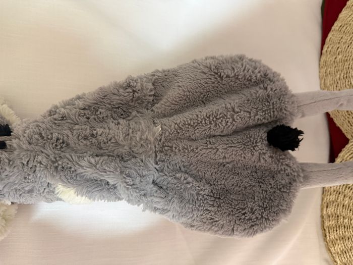 Peluche âne ETAM range pyjama doudou bouillotte 57 cm - photo numéro 2