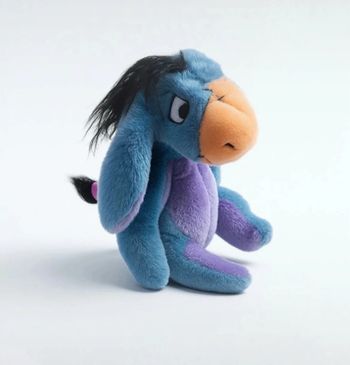 Peluche Bourriquet – 15 cm – Très bon état