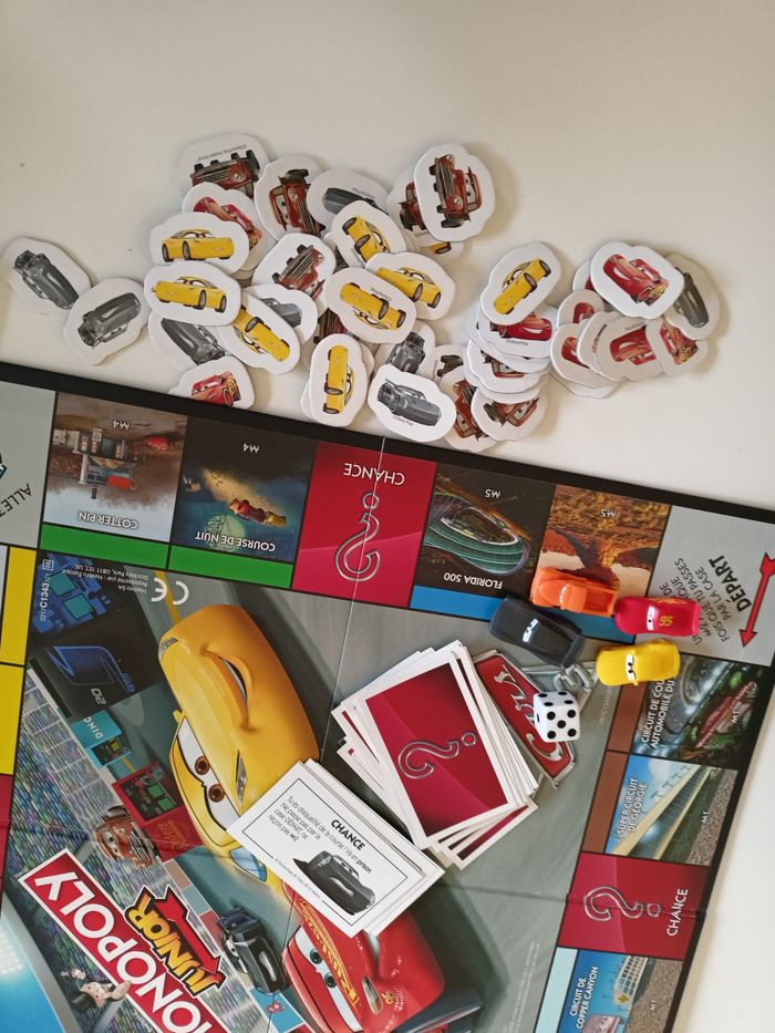 Monopoly junior cars 3 hasbro complet - photo numéro 5