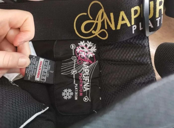 Pantalon  de  ski femme  mixte imperméable et deperlant  avec bretelles  napurna  platinum - photo numéro 3