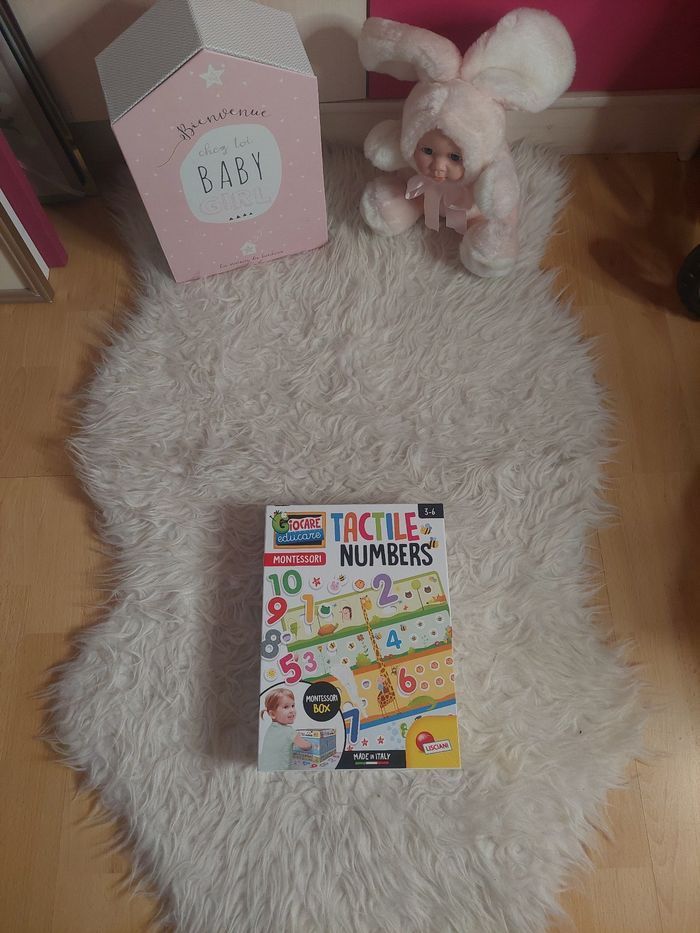 Tactile numbers Montessori TBE 🔢