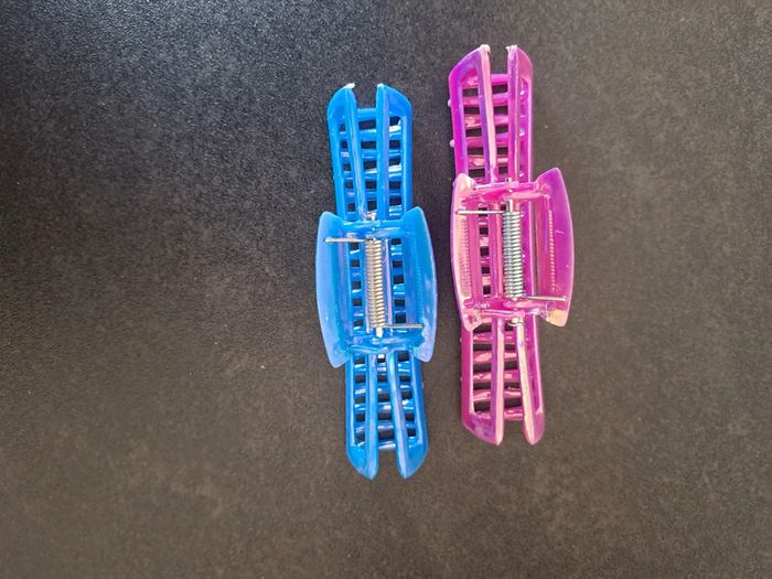 Lot barrettes métallisées - photo numéro 2
