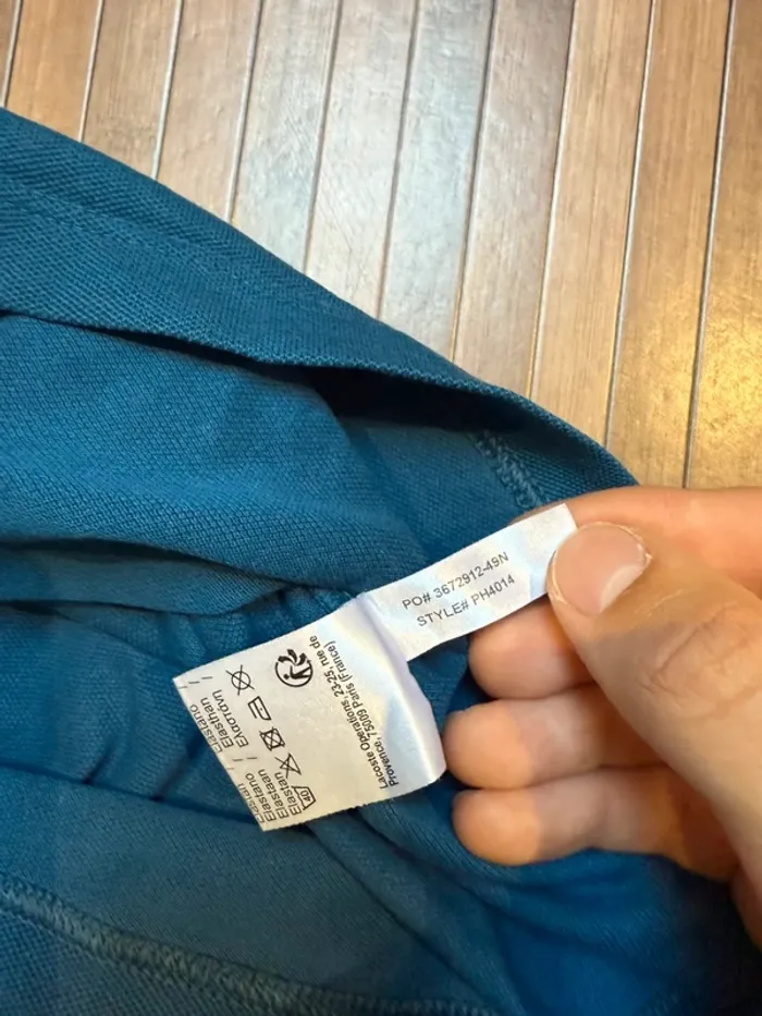 Polo slim fit taille 2 Bleu marine édition spéciale - photo numéro 4