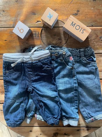 Lot 3 pantalons bébé