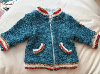 Gilet épais clayeux