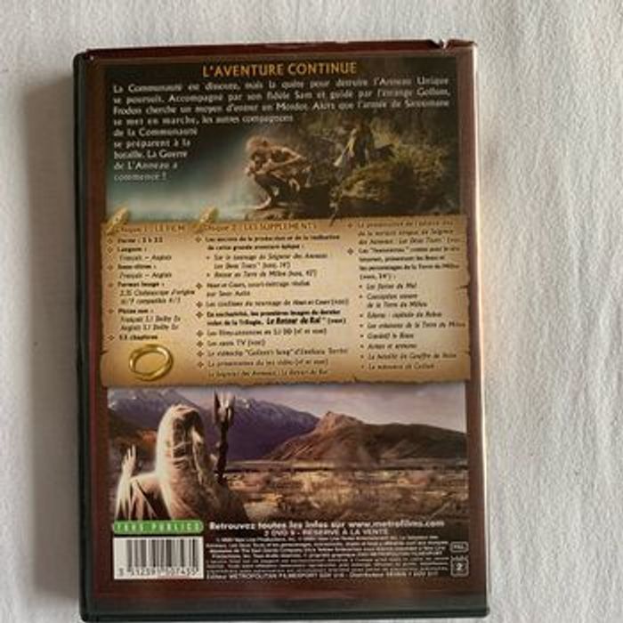 DVD - Les Seigneurs Des Anneaux• Les 2 Tours - photo numéro 4