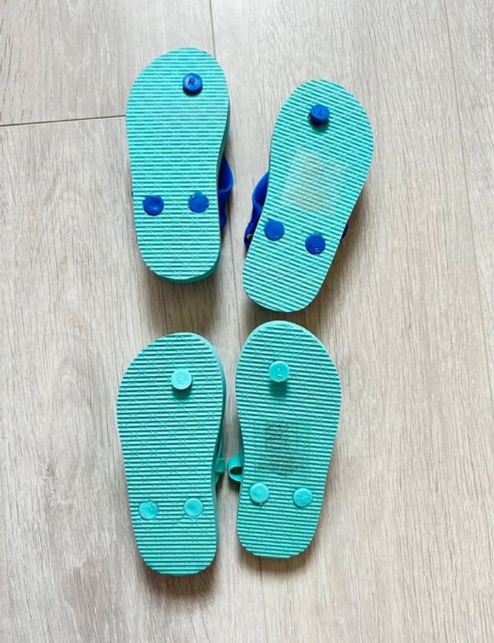 Deux paires de tong neuves 27 - photo numéro 2