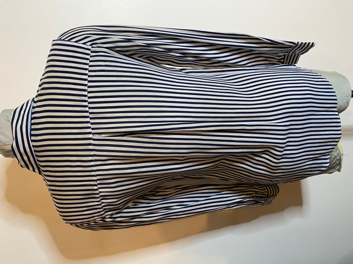 Chemise à rayures blanc/marine T36 Pimkie - photo numéro 6