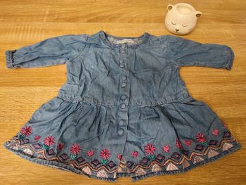 Robe jeans et fleur 🌸