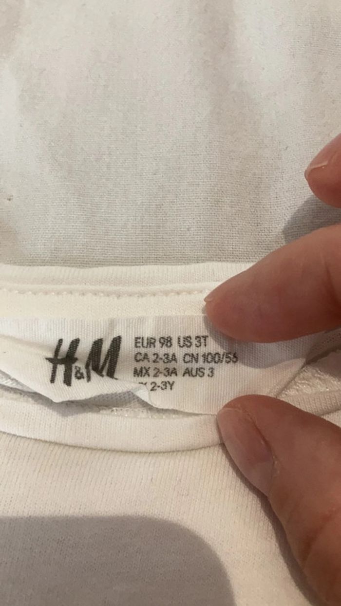 Tee shirt fille reine des neiges - photo numéro 3