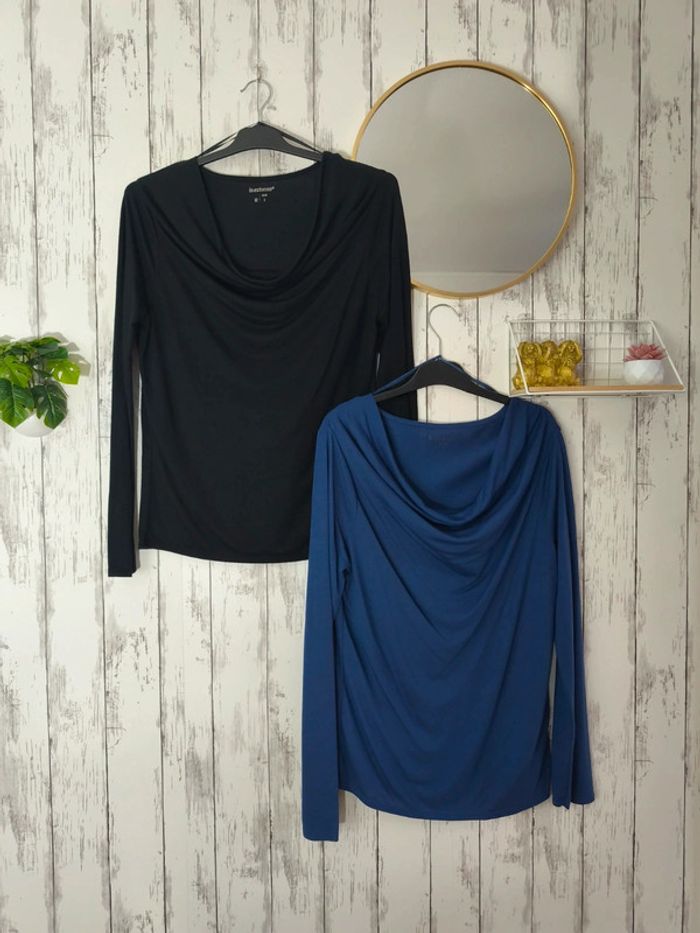 Lot X2 T-shirt In extenso femme M
