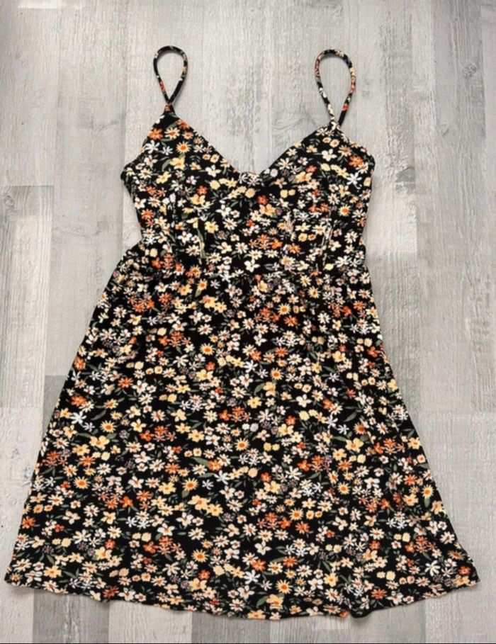 Robe fleuri taille s