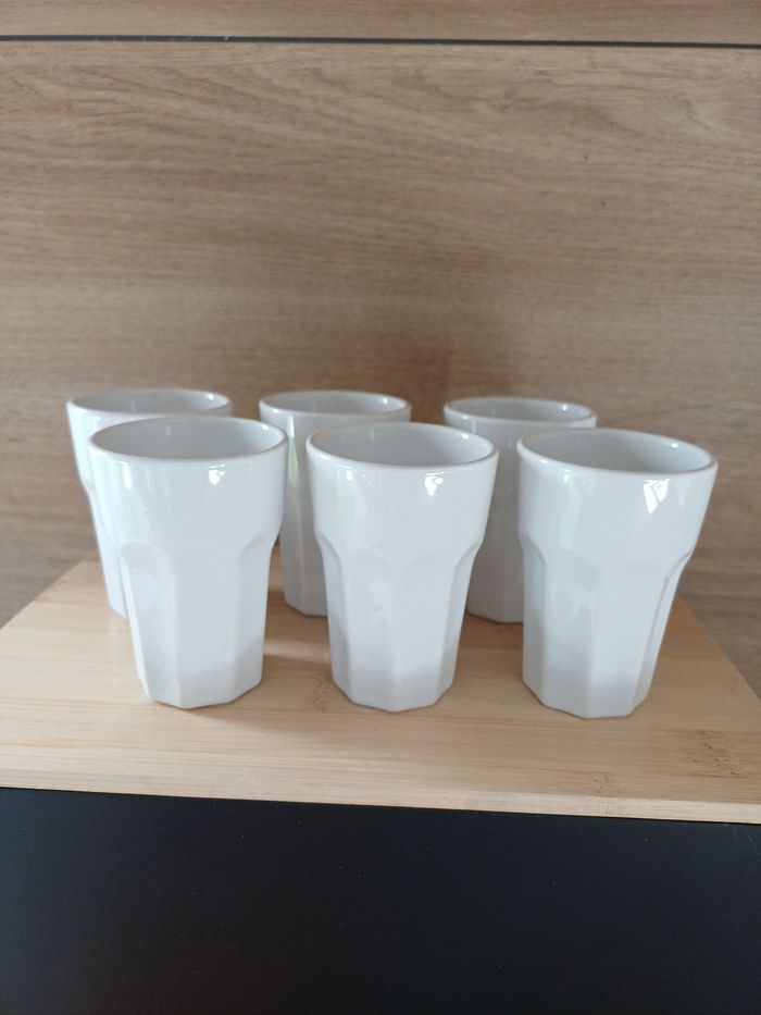 Lot 6 tasses