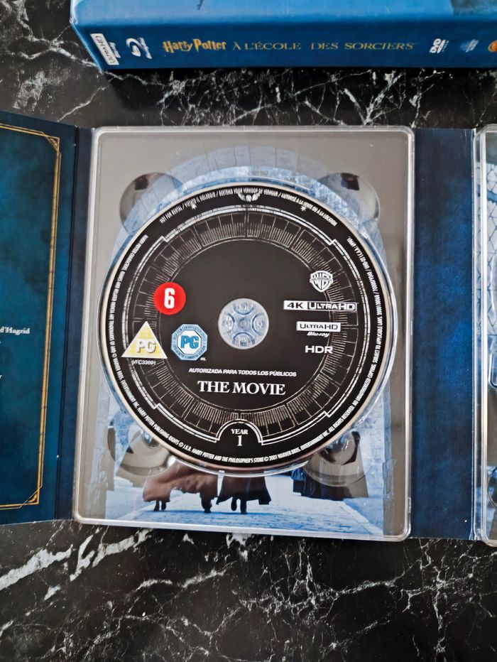Coffret Harry Potter à l'École des Sorciers en 4K UHD / Blu-ray - photo numéro 6