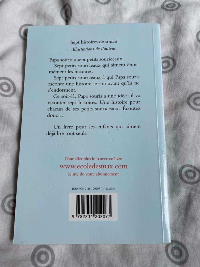 Livre école des max sept histoires de souris - photo numéro 2