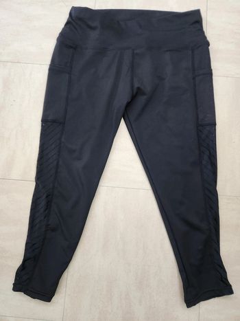 Legging court noir taille L neuf