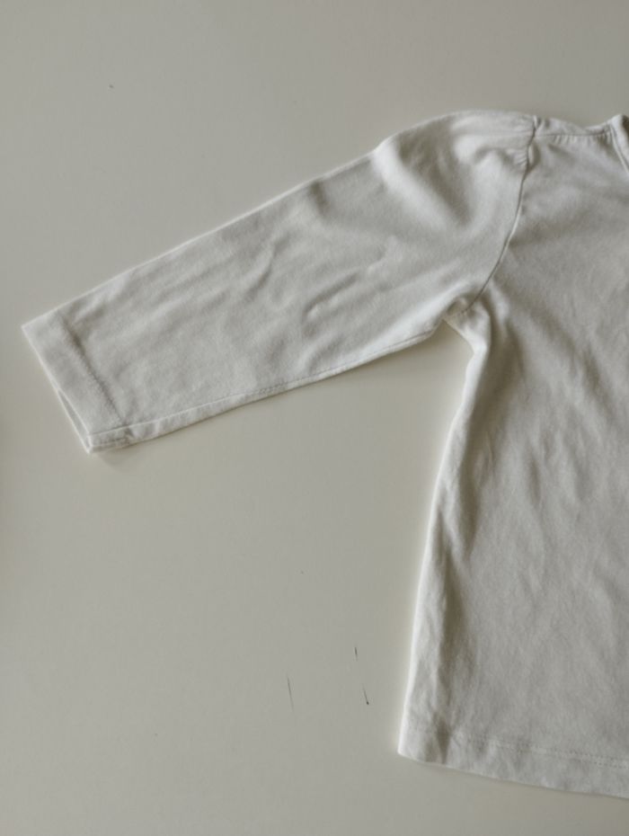 Tee shirt manches longues fille 24 mois - photo numéro 2