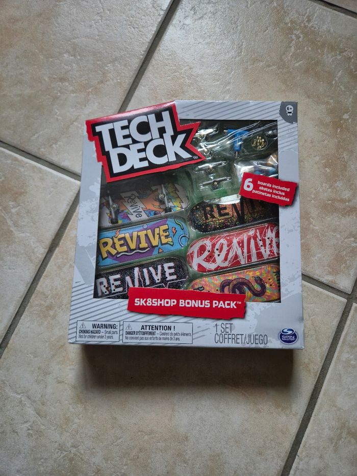 Coffret tech deck skate revive sk8shop bonus pack