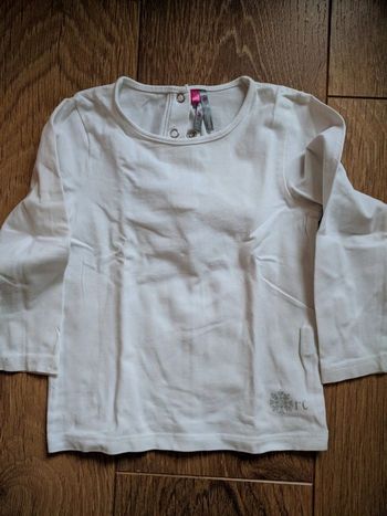 T-shirt manches longues blanc Orchestra - 2 ans