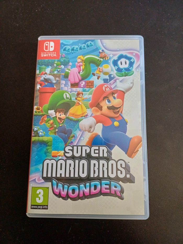 Jeux Mario bross wonder switch