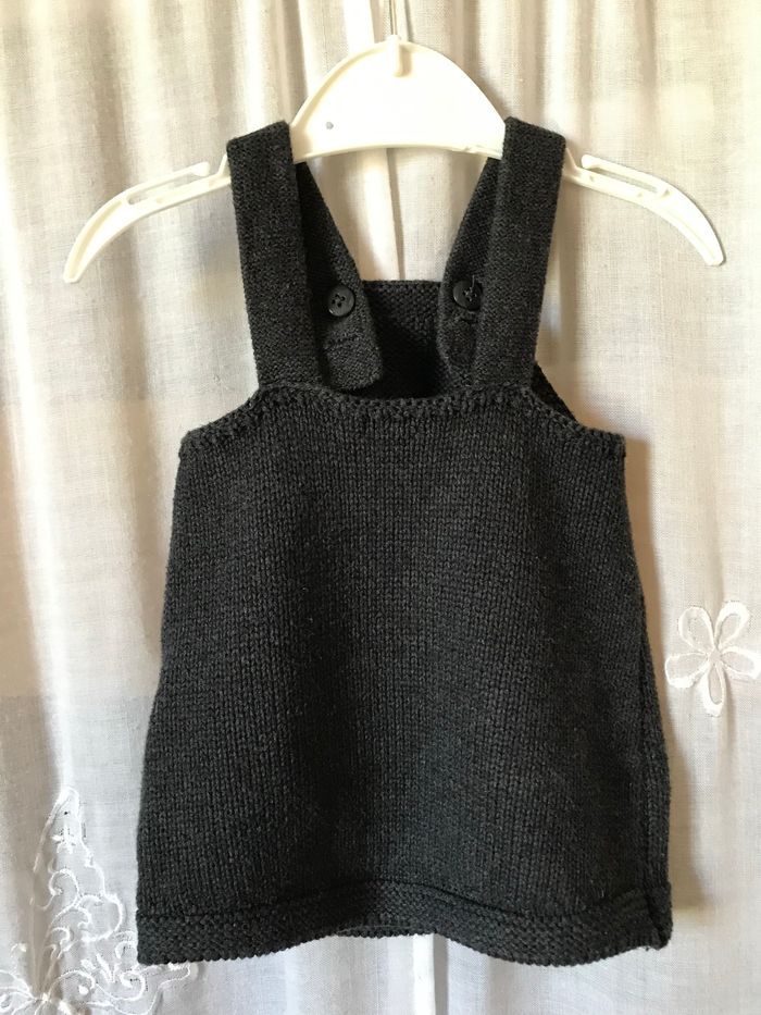 Robe salopette tricot 3 mois kiabi - photo numéro 4