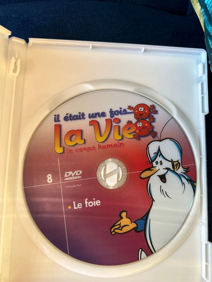 Livre et dvd numéro 8 collection la vie le corps humain - photo numéro 6