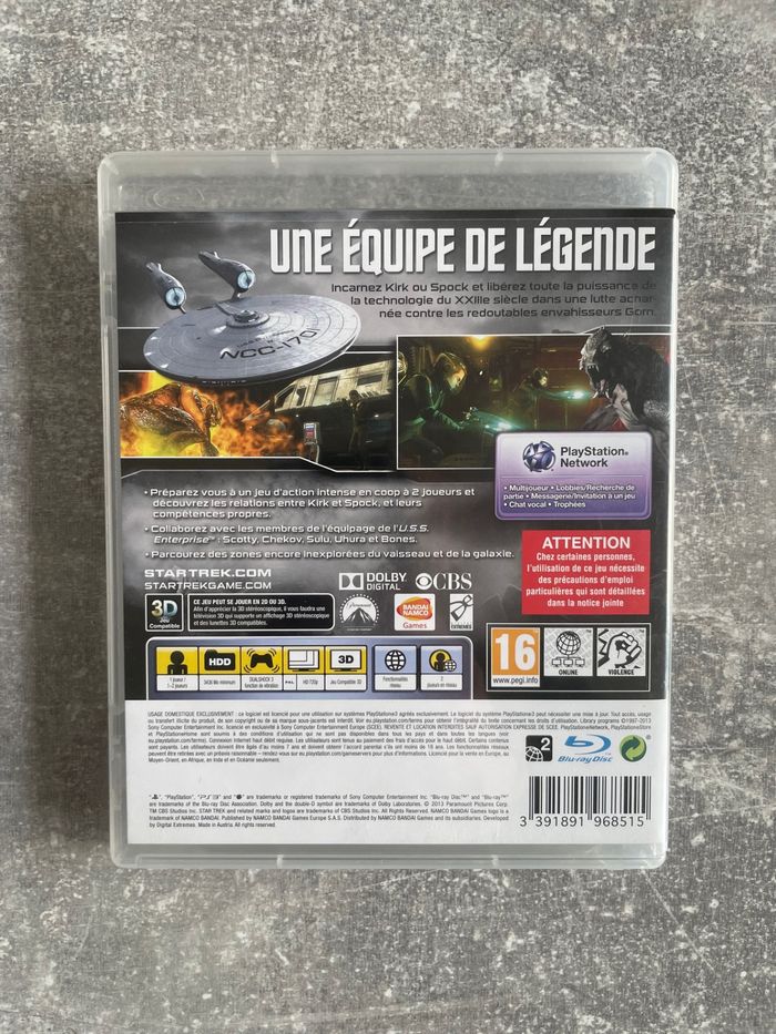 Jeu pour Sony PS3, Star trek en français. - photo numéro 3
