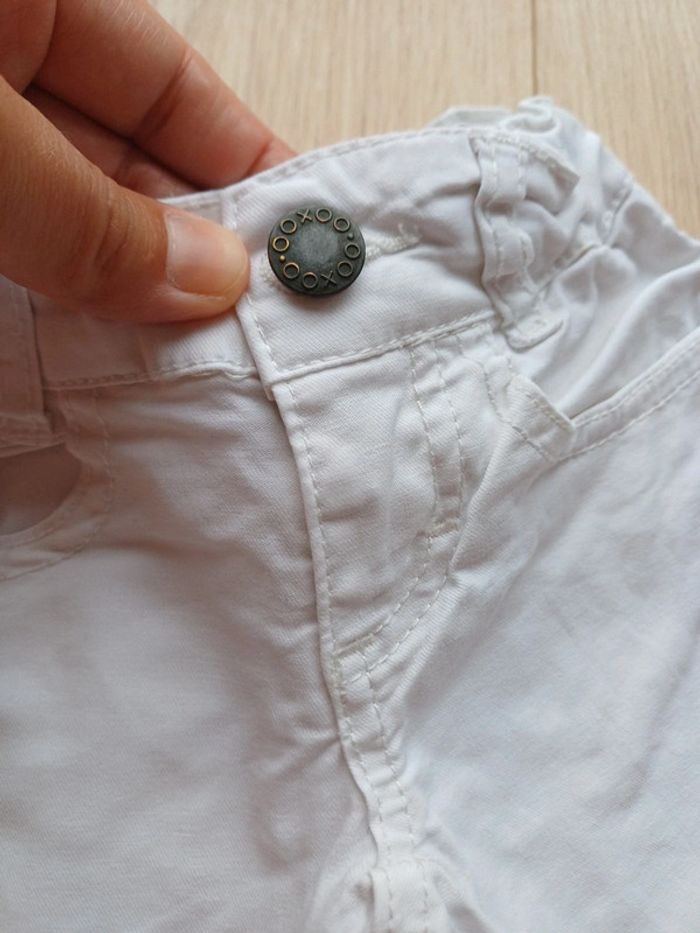 Pantalon blanc oxo 2ans - photo numéro 3