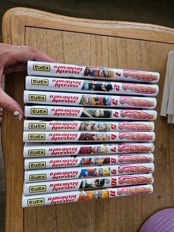 Lot livre naruto