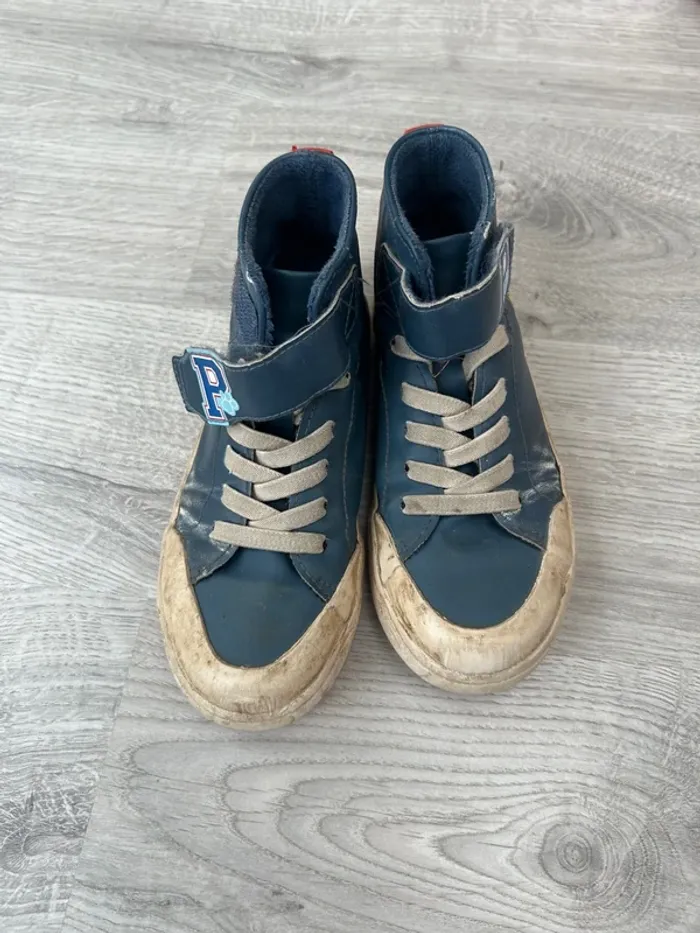 Sneackers montantes bleues - pat patrouille - 31 - photo numéro 2