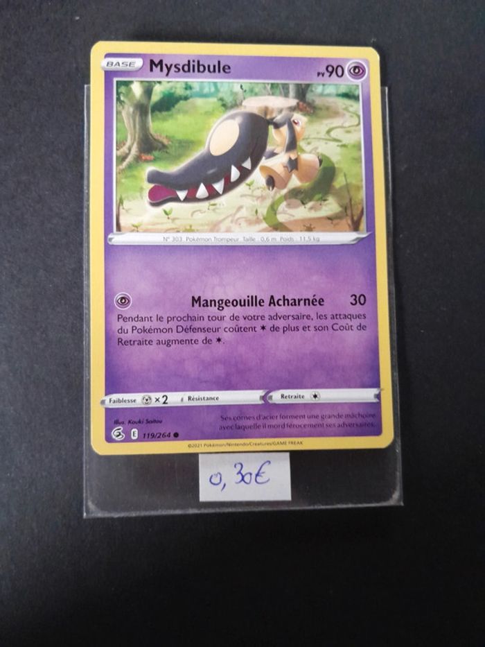 Carte Pokémon Mysdibule 119/264