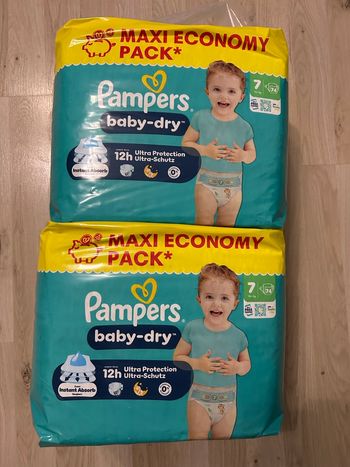Pampers taille 7 