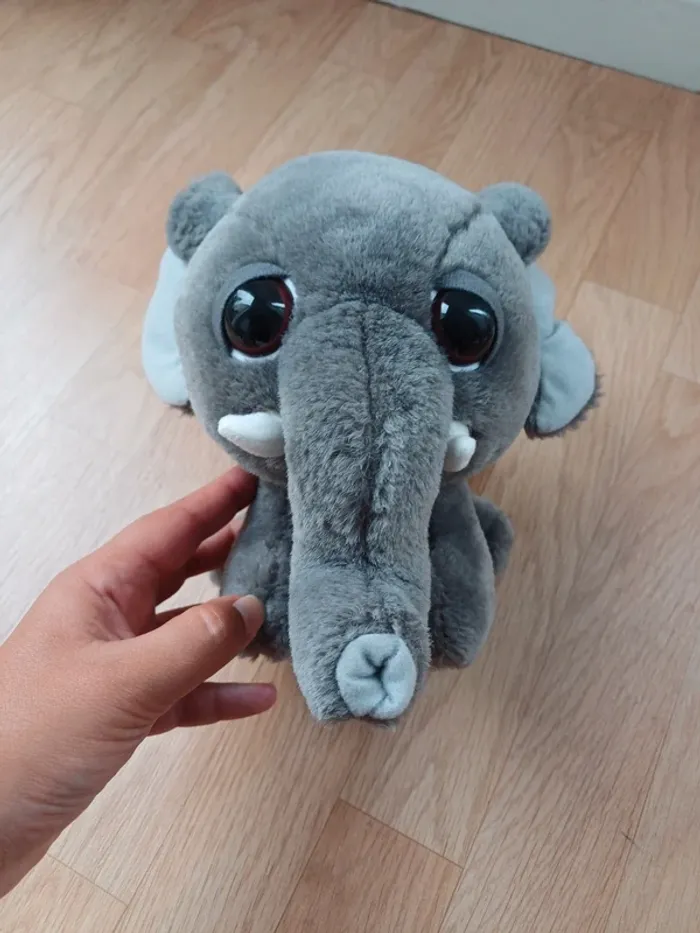 Peluche éléphant - photo numéro 6