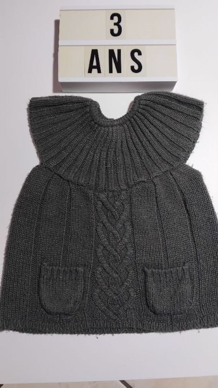 Pull manches courtes 3 ans