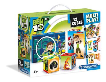 CLEMENTONI  Ben 10 puzzle 12 Cubes 41507