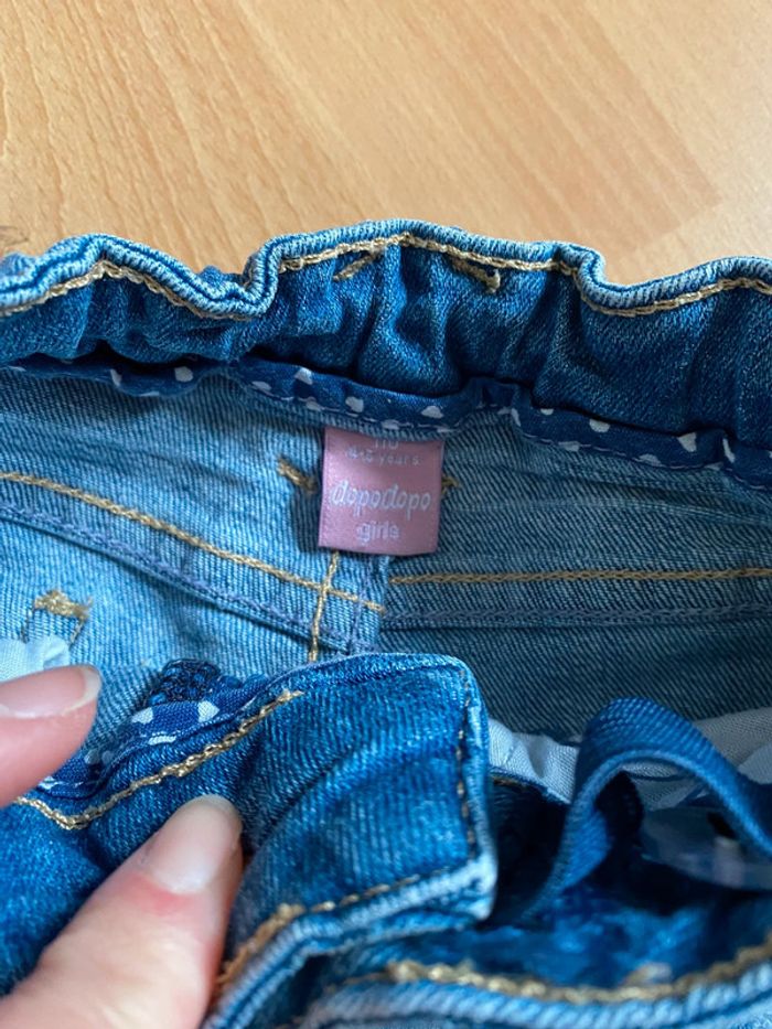 Short en jeans DopoDopo Taille 110 - photo numéro 3