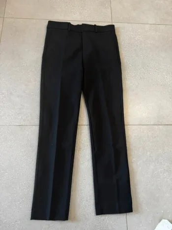 Pantalon droit maille point de Rome Mango, 38x95cm valeur 40€