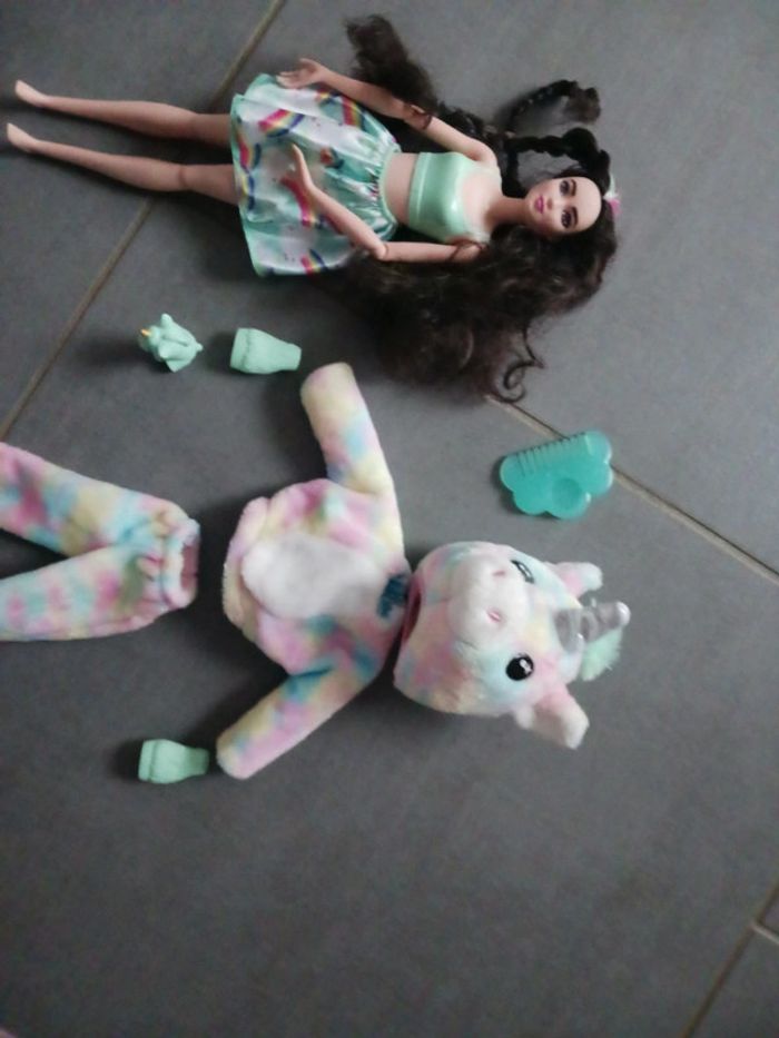 Barbie cutie licorne - photo numéro 2