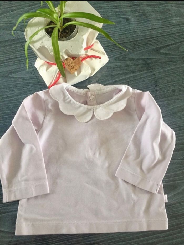 T shirt jacadi avec col taille 6 mois