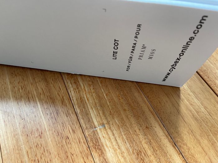 Nacelle souple footmuff chancelière Priam mios  cybex Mountain blue jamais utilisé - photo numéro 9