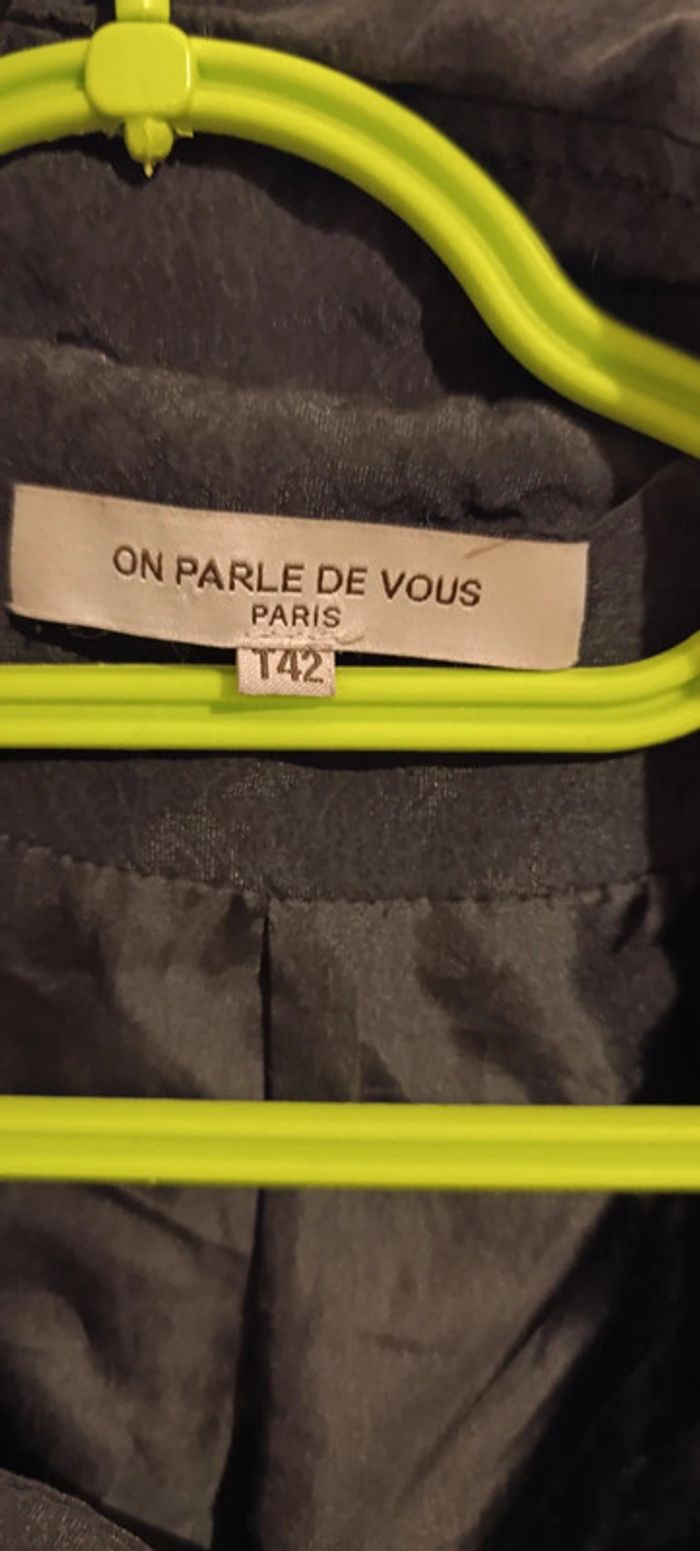 Veste longue trench Taille 42 On parle de vous - photo numéro 2