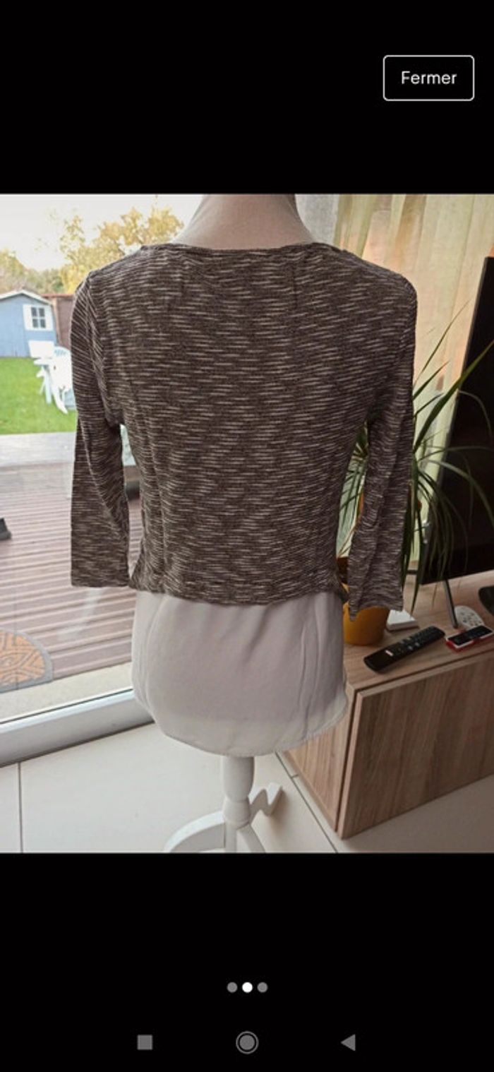 Pull fin grain de malice taille 38 - photo numéro 2