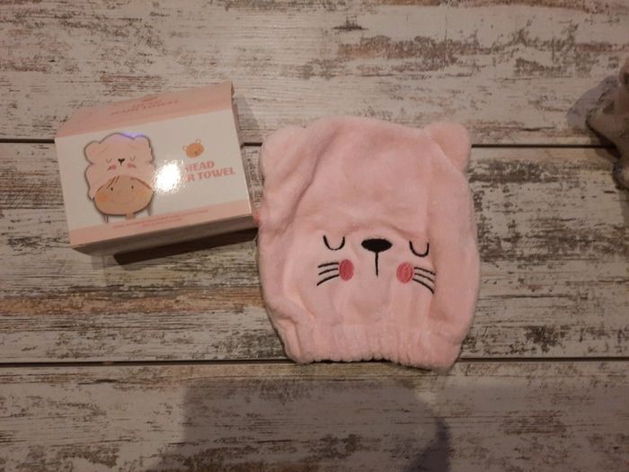 Bonnet éponge cheveux enfant