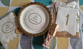 Lot "Mon premier anniversaire"